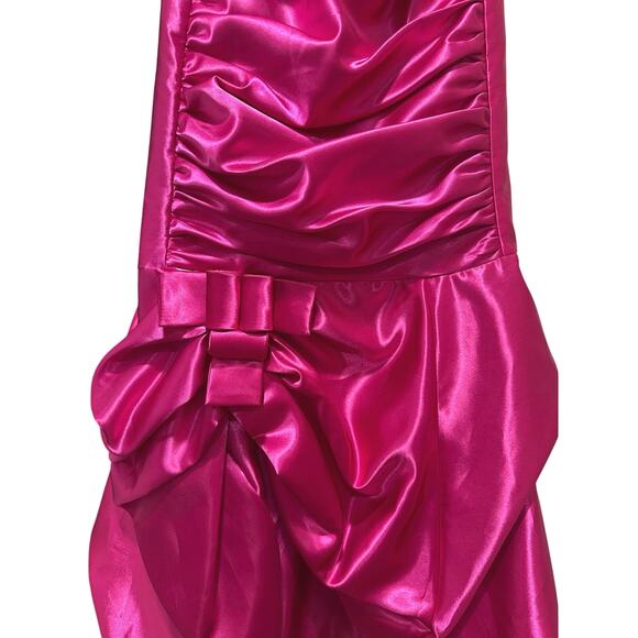 Gunne Sax Barbie Core Pink Satin
Evening Gown SZ 1 Jessica McClintock VTG Formal - Picture 13 of 16